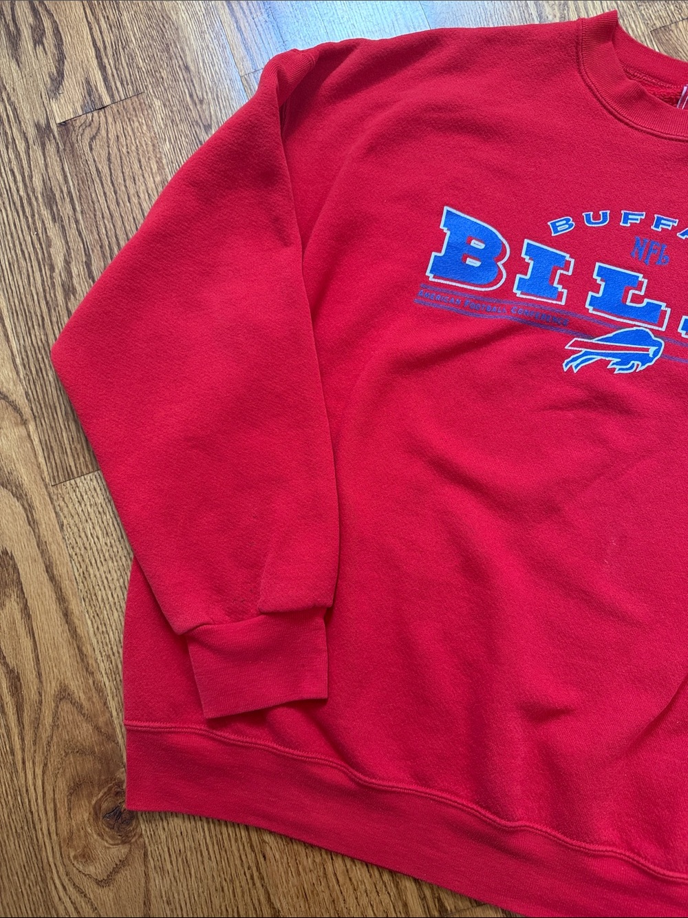 Vintage 90s Buffalo Bills Crewneck Sweatshirt. Size XL. Good Used Condition. - Picture 6 of 15